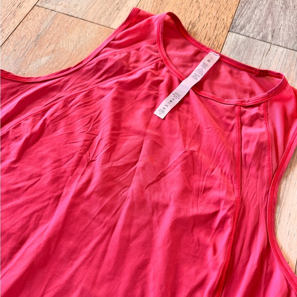Lululemon Sculpt Tank | Coral Pink | Loose Fit Run Top - Picture 5 of 7